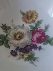 Vorschaubild 3 von KAISER Dekoschale Porzellan Blumenmuster Weiß Klassisch 14cm
