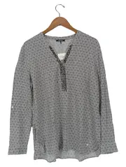 Vorschaubild 1 von Damen Bluse Gr. 42;XL Mehrfarbig Grafisches Muster Casual