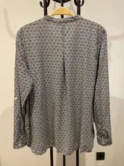 Vorschaubild 2 von Damen Bluse Gr. 42;XL Mehrfarbig Grafisches Muster Casual
