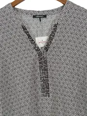 Vorschaubild 3 von Damen Bluse Gr. 42;XL Mehrfarbig Grafisches Muster Casual