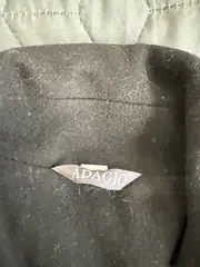 Vorschaubild 4 von Damen Wollmantel Gr. 36 Schwarz Klassisch Eleganter Wintermantel