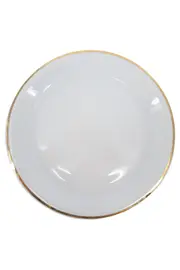 Vorschaubild 1 von Essteller Weiß Porzellan Teller Klassisch Elegant Goldrand