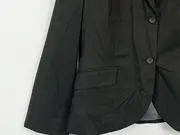 Vorschaubild 3 von Blazer Damen Gr. 44 Schwarz Gestreift Business Elegant