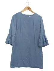 Vorschaubild ZARA WOMAN Jeanskleid 1