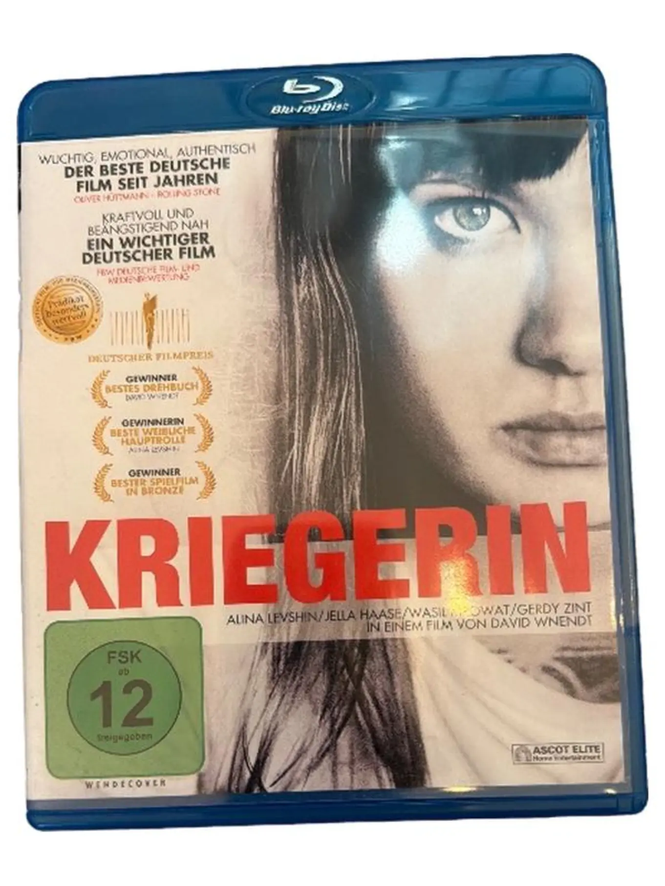 ASCOT ELITE ENTERTAINMENT Kriegerin Blu-Ray Drama Film Alina Levshin Jella Haase FSK 12