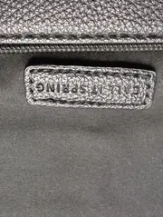 Vorschaubild 3 von Damen Umhängetasche Schwarz Fell-Optik Gold-Details Elegant