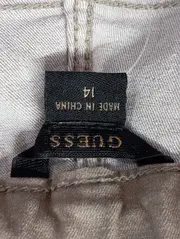 Vorschaubild 3 von Kinder Jeans Slim Fit Gr. 152 Beige Casual Hose Mädchen Jungen