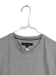 Vorschaubild 2 von T-Shirt Herren Gr. M grau meliert Basic Logo