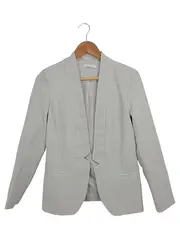 Vorschaubild 1 von Damen Blazer Gr. 38/M Grau Elegant Business Jacke