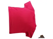 Vorschaubild 4 von Damen T-Shirt Gr. 44 XXL Rot Basic Kurzarm