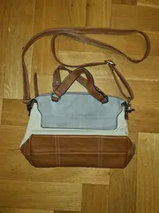 Vorschaubild 3 von Damen Umhängetasche Leder Mehrfarbig Casual Handtasche