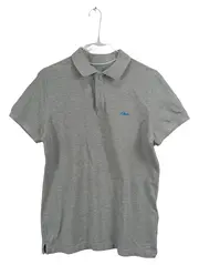 Vorschaubild 1 von Poloshirt Herren Gr. L/50 Grau Meliert Kurzarm Basic