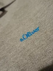 Vorschaubild 2 von Poloshirt Herren Gr. L/50 Grau Meliert Kurzarm Basic