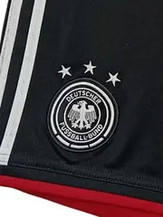 Vorschaubild 2 von DFB Deutschland Shorts Kinder Gr. 164 Schwarz Fußball