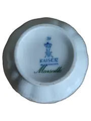 Vorschaubild 2 von Zuckerdose Marseille Blumenmuster Weiß Rosa mit Deckel