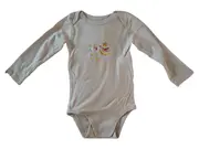 Vorschaubild 1 von Baby Body Mädchen Einhorn Beige Gr. 104 Langarm Tiermotiv