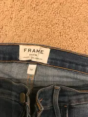Vorschaubild 5 von Damen Jeans Skinny Fit W28 Blau Casual Stretch Hose
