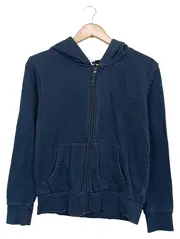 Vorschaubild 1 von Kapuzenpullover Kinder Gr. 158/164 Blau Zip Hoodie Baumwolle