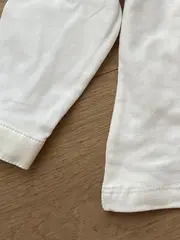 Vorschaubild 4 von Trachtenhemd Kinder Gr. 80 Weiß Langarm Baumwolle Applikation