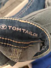 Vorschaubild 5 von Jeans Shorts Damen XL W33 Destroyed Look High Waist Blau