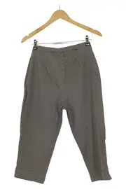 Vorschaubild 2 von Damen Stoffhose Gr. 38 Kariert Schwarz-Weiß Casual