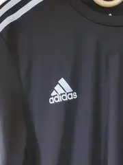 Vorschaubild 3 von Herren Sport Shirt Kurzarm Uni Schwarz XL Polyester