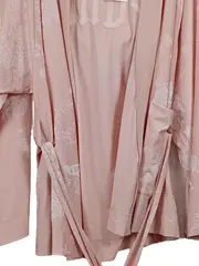 Vorschaubild 2 von Damen Bademantel mit Kapuze Gr. 42 Rosa Feminin