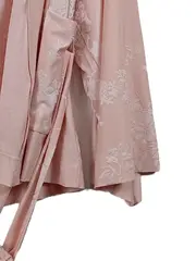Vorschaubild 3 von Damen Bademantel mit Kapuze Gr. 42 Rosa Feminin