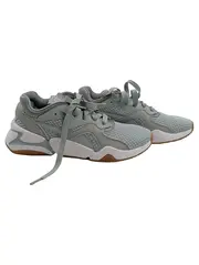 Vorschaubild 1 von Nova Damen Sportschuhe Sneaker Gr. 38,5 Grau Weiß Gum Sohle