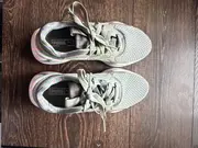 Vorschaubild 2 von Nova Damen Sportschuhe Sneaker Gr. 38,5 Grau Weiß Gum Sohle