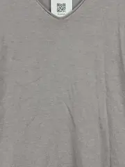 Vorschaubild 2 von Damen Pullover Gr. 38 Beige V-Ausschnitt Casual Langarm