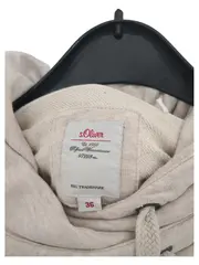 Vorschaubild 3 von Kapuzenpullover Damen Gr. 36/S Beige Casual Hoodie