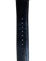 Vorschaubild 5 von Herren Armbanduhr Leder Edelstahl Business Elegant Schwarz 5cm