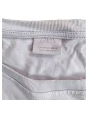 Vorschaubild 2 von Kinder Crop Top T-Shirt Ready For Summer Gr. 164 Grau Rosa