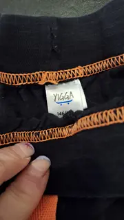 Vorschaubild 2 von Sport Shorts Jungen Gr. 146/152 Schwarz Baumwolle Kordelzug