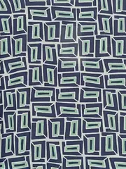 Vorschaubild 3 von Damen T-Shirt S Modern geometrisches Muster Mehrfarbig Polyester