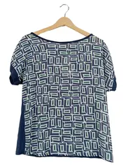 Vorschaubild 1 von Damen T-Shirt S Modern geometrisches Muster Mehrfarbig Polyester