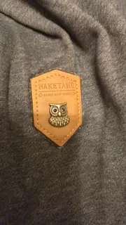 Vorschaubild 3 von Sweatjacke Damen Gr. M Blau Meliert Kapuze Reißverschluss