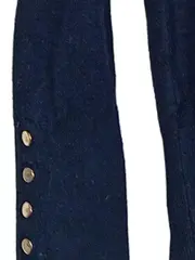 Vorschaubild 2 von Damen Pullover Blau Gr. 36/S Elegant Langarm Zierknöpfe