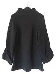 Vorschaubild 2 von Damen Pullover Gr. 36/S Grau Meliert Casual