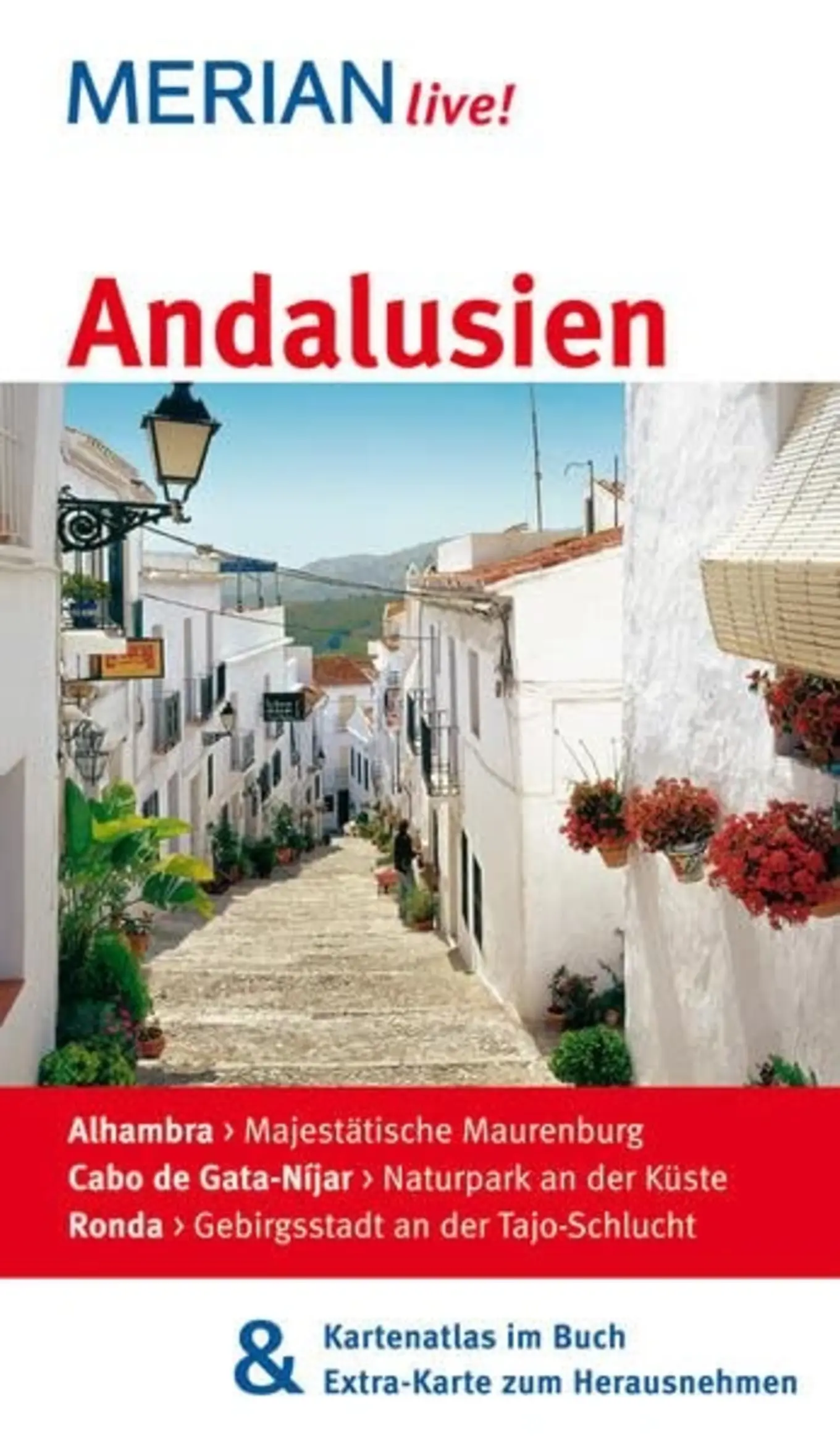 MERIAN live! Reiseführer Andalusien Harald Klöcker Taschenbuch mit Karte