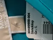 Vorschaubild 4 von Damen Bluse Gr. 40/L Türkis Elegant Seide Ärmellos