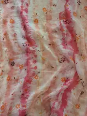 Vorschaubild 4 von Damen Bluse Gr. 36 Rosa Blumenmuster Kurzarm