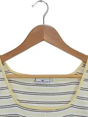 Vorschaubild 4 von Damen Top Gr. L gestreift weiß gelb blau Baumwolle