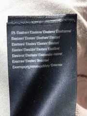 Vorschaubild 5 von Bluse Damen 36/S Beige Elegant Spitze Blumenmuster Langarm