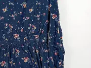 Vorschaubild 8 von Mädchen Blumenkleid Gr. 134/140 Blau Freizeitkleid Langarm