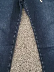 Vorschaubild 2 von Damen Jeans Tapered Fit Blau Gr. 44 Casual