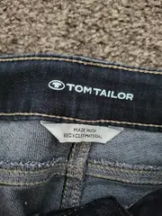 Vorschaubild 3 von Damen Jeans Tapered Fit Blau Gr. 44 Casual