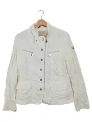 Vorschaubild 1 von Damen Leichte Jacke Gr. 38 M Weiß Casual Übergangsjacke