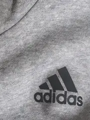 Vorschaubild 7 von Herren Kapuzen Sweatjacke Grau Gr. 50 L Logo Print Sport Freizeit